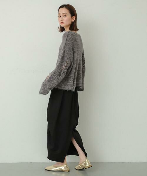 SENSE OF PLACE by URBAN RESEARCH / センスオブプレイス バイ アーバンリサーチ スカート | コクーンボリュームタックスカート | 詳細26