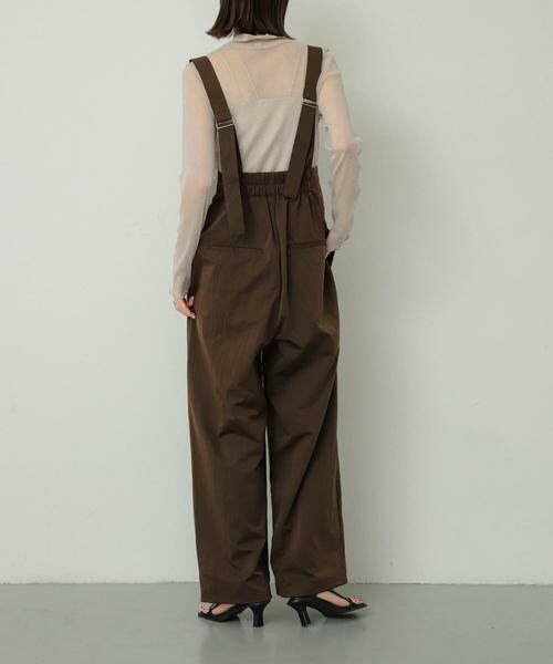 SENSE OF PLACE by URBAN RESEARCH / センスオブプレイス バイ アーバンリサーチ サロペット・オールインワン | ハイウエストオーバーオール | 詳細2