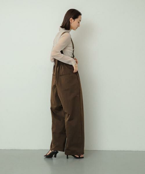 SENSE OF PLACE by URBAN RESEARCH / センスオブプレイス バイ アーバンリサーチ サロペット・オールインワン | ハイウエストオーバーオール | 詳細5