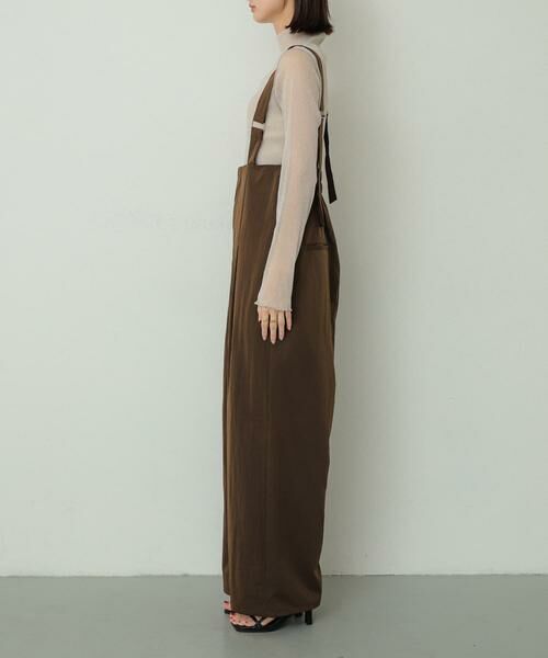 SENSE OF PLACE by URBAN RESEARCH / センスオブプレイス バイ アーバンリサーチ サロペット・オールインワン | ハイウエストオーバーオール | 詳細7