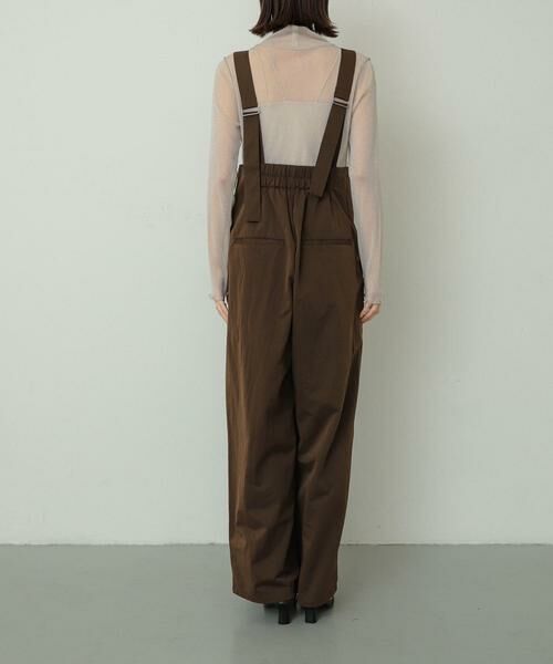 SENSE OF PLACE by URBAN RESEARCH / センスオブプレイス バイ アーバンリサーチ サロペット・オールインワン | ハイウエストオーバーオール | 詳細8