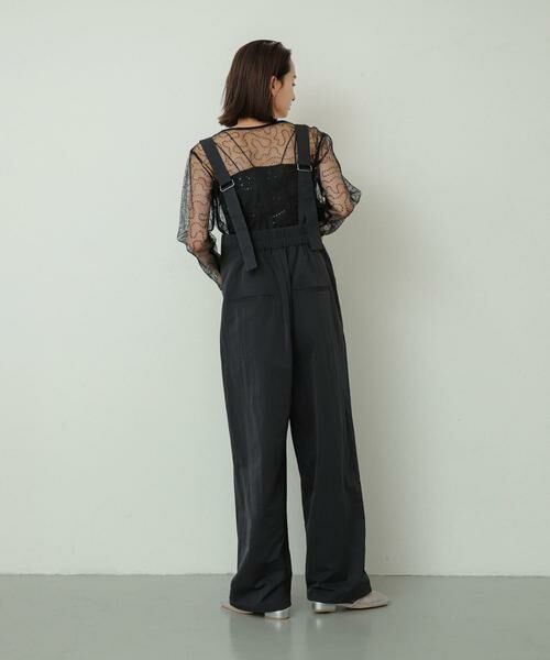 SENSE OF PLACE by URBAN RESEARCH / センスオブプレイス バイ アーバンリサーチ サロペット・オールインワン | ハイウエストオーバーオール | 詳細23
