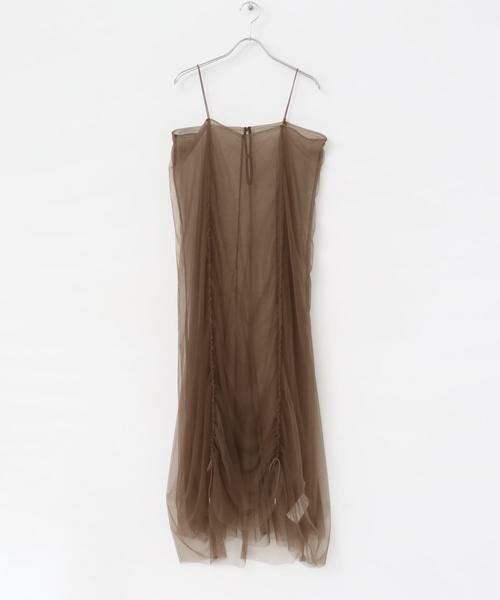 SENSE OF PLACE by URBAN RESEARCH / センスオブプレイス バイ アーバンリサーチ ワンピース | チュールレイヤードキャミワンピース | 詳細6