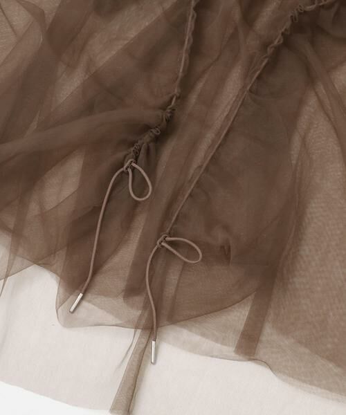 SENSE OF PLACE by URBAN RESEARCH / センスオブプレイス バイ アーバンリサーチ ワンピース | チュールレイヤードキャミワンピース | 詳細7
