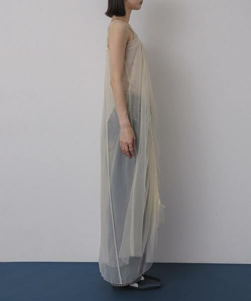 SENSE OF PLACE by URBAN RESEARCH / センスオブプレイス バイ アーバンリサーチ ワンピース | チュールレイヤードキャミワンピース | 詳細17