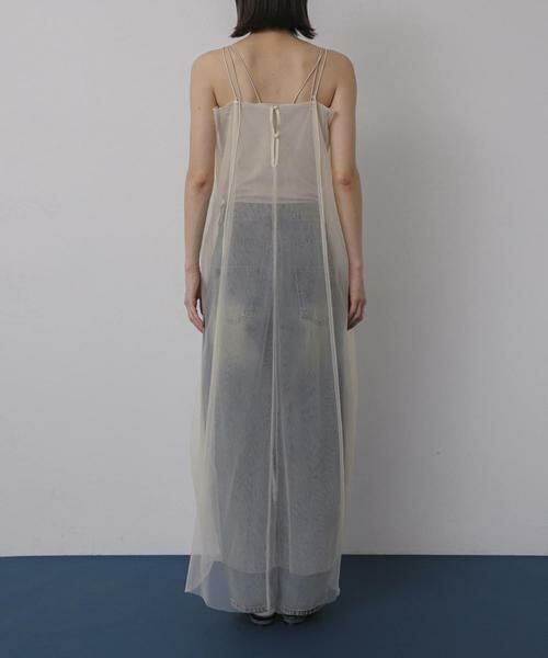SENSE OF PLACE by URBAN RESEARCH / センスオブプレイス バイ アーバンリサーチ ワンピース | チュールレイヤードキャミワンピース | 詳細18