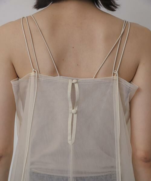 SENSE OF PLACE by URBAN RESEARCH / センスオブプレイス バイ アーバンリサーチ ワンピース | チュールレイヤードキャミワンピース | 詳細19