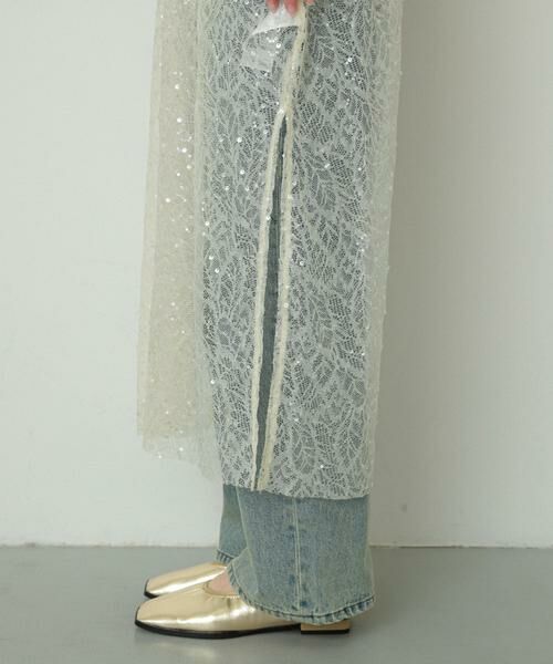 SENSE OF PLACE by URBAN RESEARCH / センスオブプレイス バイ アーバンリサーチ ワンピース | スパンコールキャミワンピース | 詳細9