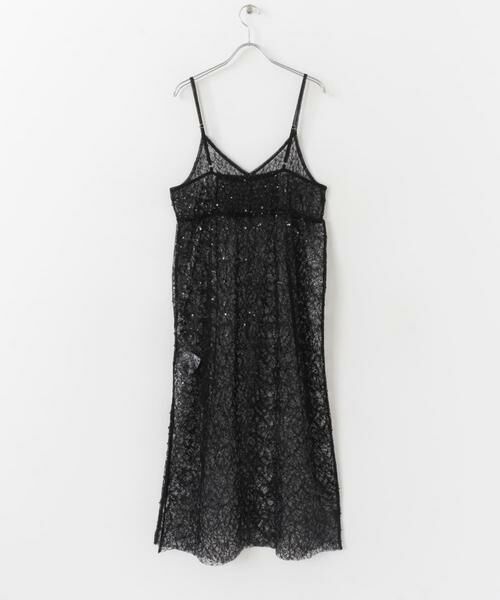 SENSE OF PLACE by URBAN RESEARCH / センスオブプレイス バイ アーバンリサーチ ワンピース | スパンコールキャミワンピース | 詳細21