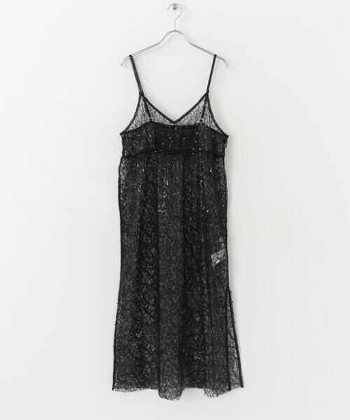 SENSE OF PLACE by URBAN RESEARCH / センスオブプレイス バイ アーバンリサーチ ワンピース | スパンコールキャミワンピース | 詳細19