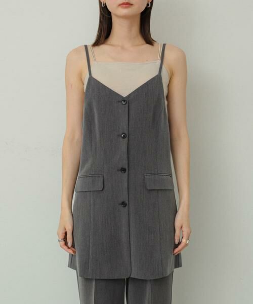 SENSE OF PLACE by URBAN RESEARCH / センスオブプレイス バイ アーバンリサーチ チュニック | テーラードキャミチュニック | 詳細19