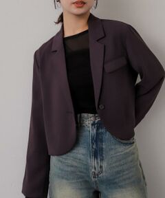 SENSE OF PLACE by URBAN RESEARCH / センスオブプレイス バイ アーバンリサーチ その他アウター | クロップドテーラードジャケット