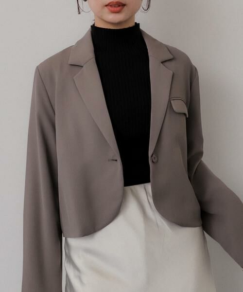 SENSE OF PLACE by URBAN RESEARCH / センスオブプレイス バイ アーバンリサーチ その他アウター | クロップドテーラードジャケット | 詳細1