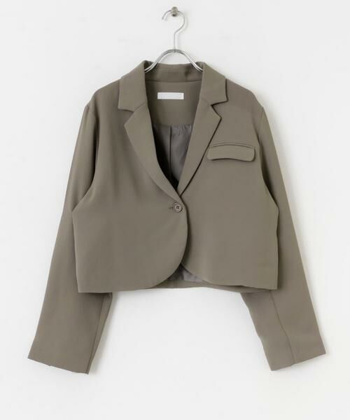 SENSE OF PLACE by URBAN RESEARCH / センスオブプレイス バイ アーバンリサーチ その他アウター | クロップドテーラードジャケット | 詳細6