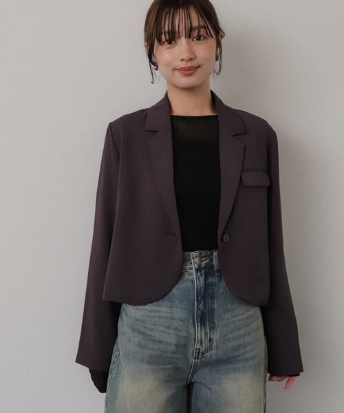 SENSE OF PLACE by URBAN RESEARCH / センスオブプレイス バイ アーバンリサーチ その他アウター | クロップドテーラードジャケット | 詳細13