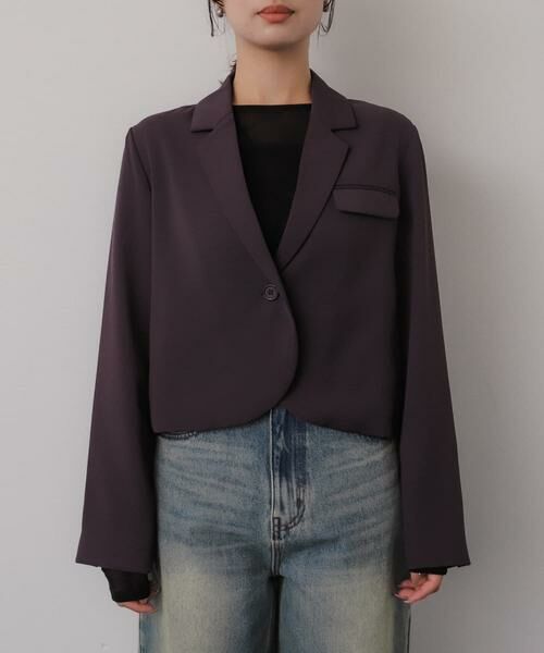 SENSE OF PLACE by URBAN RESEARCH / センスオブプレイス バイ アーバンリサーチ その他アウター | クロップドテーラードジャケット | 詳細18