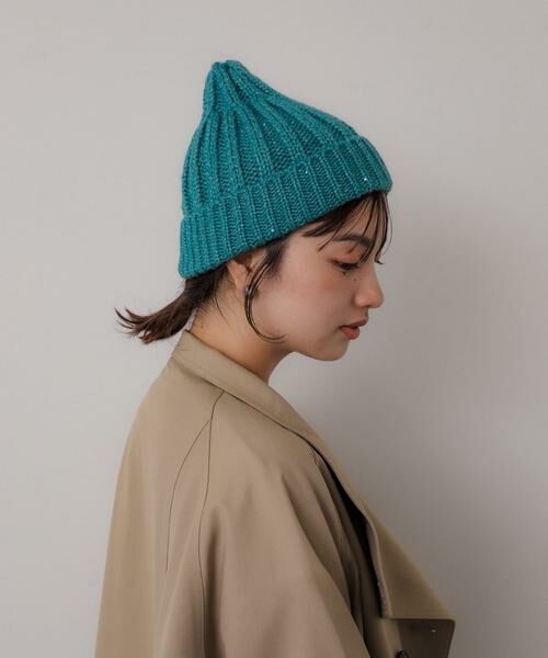 SENSE OF PLACE by URBAN RESEARCH / センスオブプレイス バイ アーバンリサーチ ニットキャップ | スパンコールニットキャップ | 詳細2
