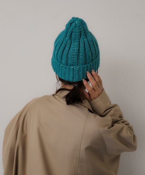 SENSE OF PLACE by URBAN RESEARCH / センスオブプレイス バイ アーバンリサーチ ニットキャップ | スパンコールニットキャップ | 詳細3