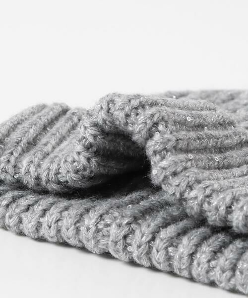 SENSE OF PLACE by URBAN RESEARCH / センスオブプレイス バイ アーバンリサーチ ニットキャップ | スパンコールニットキャップ | 詳細17