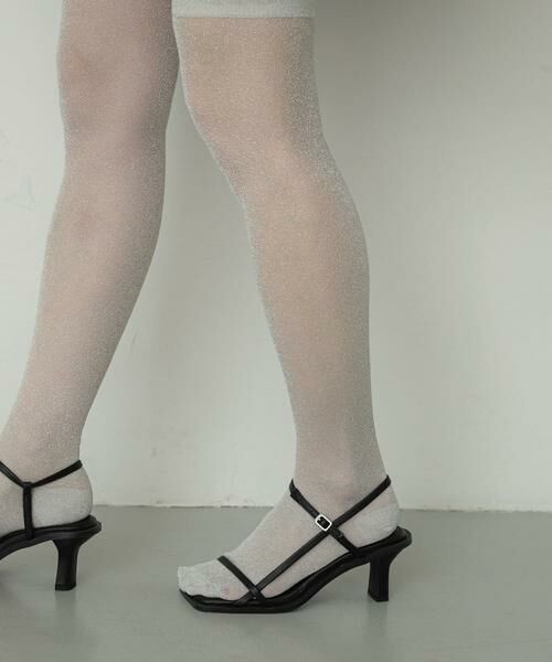 SENSE OF PLACE by URBAN RESEARCH / センスオブプレイス バイ アーバンリサーチ ソックス | ニーハイソックス（シルバー）