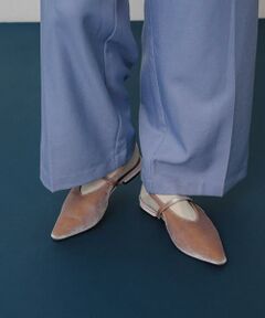 SENSE OF PLACE by URBAN RESEARCH / センスオブプレイス バイ アーバンリサーチ パンプス | ベロアポインテッドシューズ