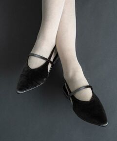 SENSE OF PLACE by URBAN RESEARCH / センスオブプレイス バイ アーバンリサーチ パンプス | ベロアポインテッドシューズ