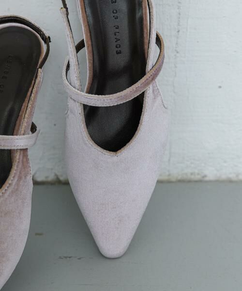 SENSE OF PLACE by URBAN RESEARCH / センスオブプレイス バイ アーバンリサーチ パンプス | ベロアポインテッドシューズ | 詳細17