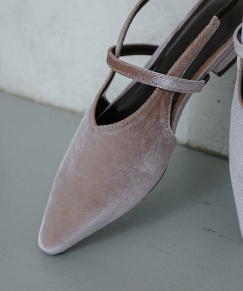 SENSE OF PLACE by URBAN RESEARCH / センスオブプレイス バイ アーバンリサーチ パンプス | ベロアポインテッドシューズ | 詳細18