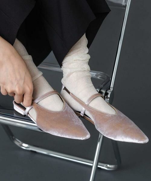 SENSE OF PLACE by URBAN RESEARCH / センスオブプレイス バイ アーバンリサーチ パンプス | ベロアポインテッドシューズ | 詳細12