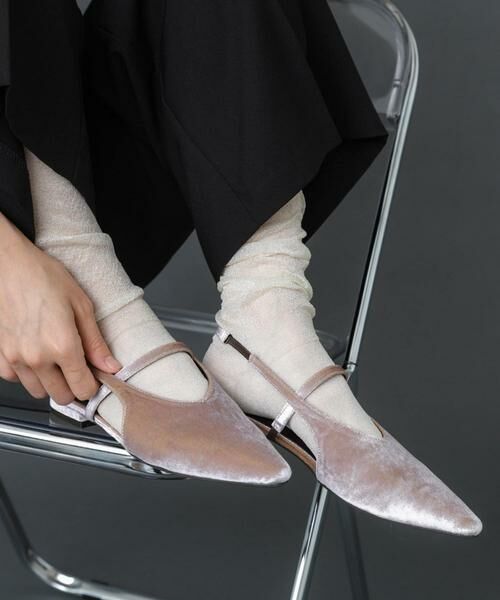 SENSE OF PLACE by URBAN RESEARCH / センスオブプレイス バイ アーバンリサーチ パンプス | ベロアポインテッドシューズ | 詳細13