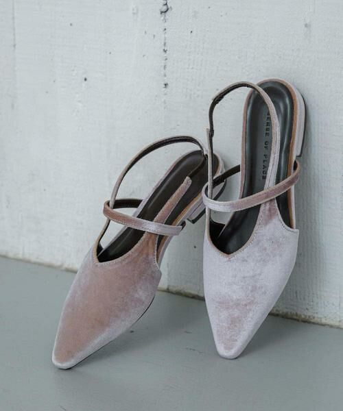 SENSE OF PLACE by URBAN RESEARCH / センスオブプレイス バイ アーバンリサーチ パンプス | ベロアポインテッドシューズ | 詳細15
