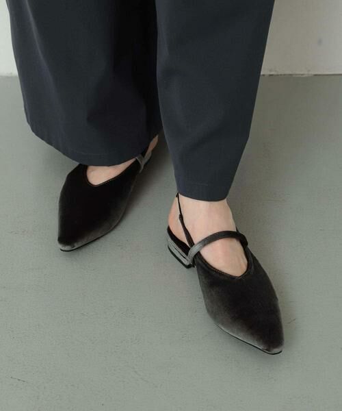 SENSE OF PLACE by URBAN RESEARCH / センスオブプレイス バイ アーバンリサーチ パンプス | ベロアポインテッドシューズ | 詳細24