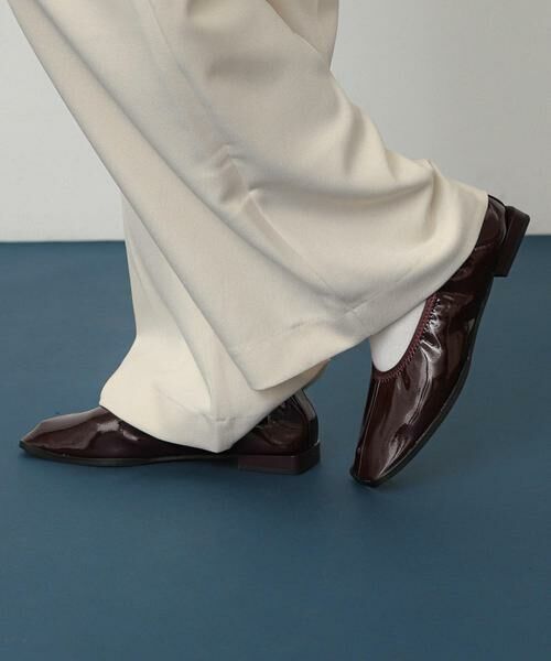 SENSE OF PLACE by URBAN RESEARCH / センスオブプレイス バイ アーバンリサーチ バレエシューズ | スクエアトゥフラットシューズ | 詳細1