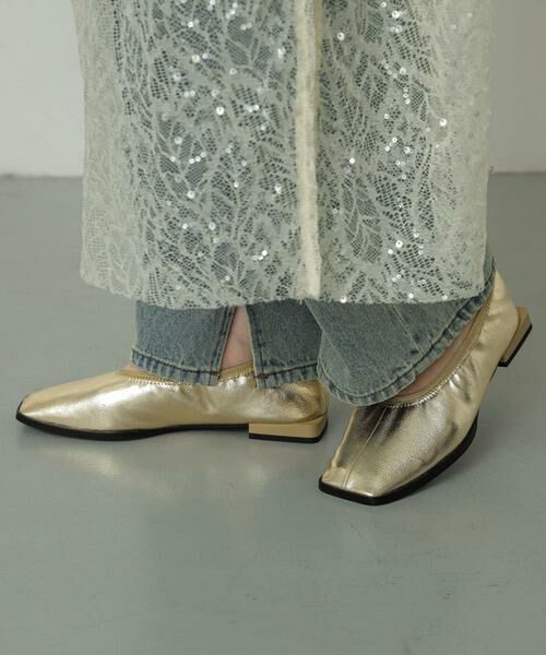 SENSE OF PLACE by URBAN RESEARCH / センスオブプレイス バイ アーバンリサーチ バレエシューズ | スクエアトゥフラットシューズ | 詳細29