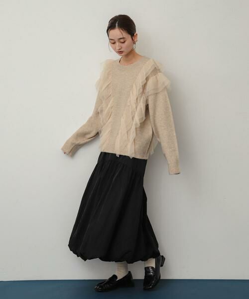 SENSE OF PLACE by URBAN RESEARCH / センスオブプレイス バイ アーバンリサーチ フラットシューズ | ギャザースクエアローファー | 詳細21