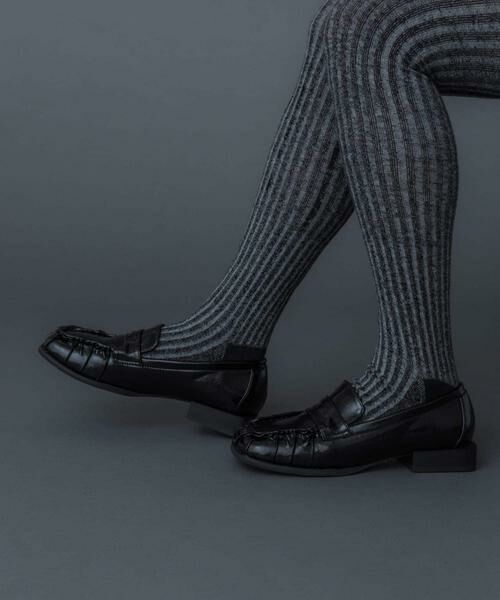 SENSE OF PLACE by URBAN RESEARCH / センスオブプレイス バイ アーバンリサーチ フラットシューズ | ギャザースクエアローファー | 詳細22