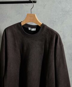 SENSE OF PLACE by URBAN RESEARCH / センスオブプレイス バイ アーバンリサーチ スウェット | フェイクスエードクルーネックスウェット