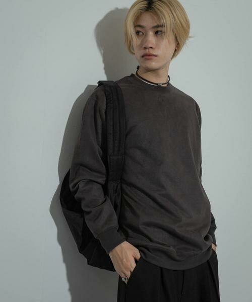 SENSE OF PLACE by URBAN RESEARCH / センスオブプレイス バイ アーバンリサーチ スウェット | フェイクスエードクルーネックスウェット | 詳細13