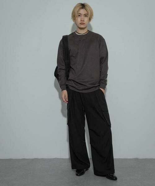 SENSE OF PLACE by URBAN RESEARCH / センスオブプレイス バイ アーバンリサーチ スウェット | フェイクスエードクルーネックスウェット | 詳細14