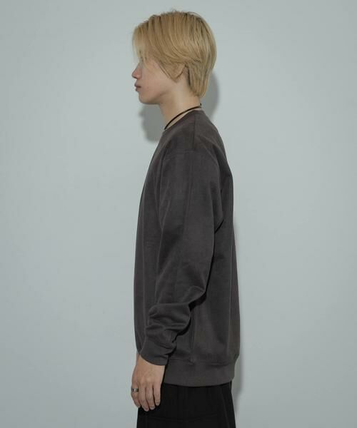 SENSE OF PLACE by URBAN RESEARCH / センスオブプレイス バイ アーバンリサーチ スウェット | フェイクスエードクルーネックスウェット | 詳細17