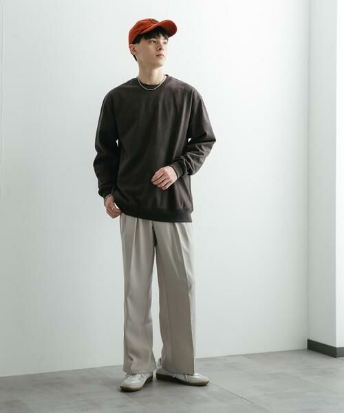 SENSE OF PLACE by URBAN RESEARCH / センスオブプレイス バイ アーバンリサーチ スウェット | フェイクスエードクルーネックスウェット | 詳細28