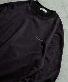 SENSE OF PLACE by URBAN RESEARCH / センスオブプレイス バイ アーバンリサーチ スウェット | シシュウフェイクスエードC/Nスウェット