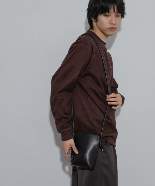 SENSE OF PLACE by URBAN RESEARCH / センスオブプレイス バイ アーバンリサーチ スウェット | シシュウフェイクスエードC/Nスウェット | 詳細10