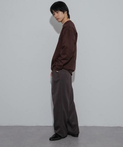 SENSE OF PLACE by URBAN RESEARCH / センスオブプレイス バイ アーバンリサーチ スウェット | シシュウフェイクスエードC/Nスウェット | 詳細12