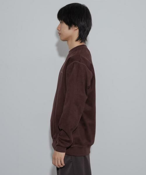 SENSE OF PLACE by URBAN RESEARCH / センスオブプレイス バイ アーバンリサーチ スウェット | シシュウフェイクスエードC/Nスウェット | 詳細22