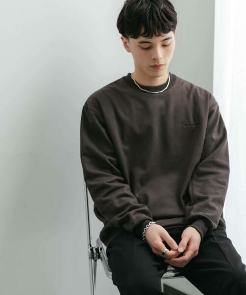SENSE OF PLACE by URBAN RESEARCH / センスオブプレイス バイ アーバンリサーチ スウェット | シシュウフェイクスエードC/Nスウェット | 詳細26