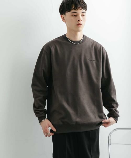 SENSE OF PLACE by URBAN RESEARCH / センスオブプレイス バイ アーバンリサーチ スウェット | シシュウフェイクスエードC/Nスウェット | 詳細27