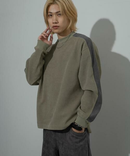 SENSE OF PLACE by URBAN RESEARCH / センスオブプレイス バイ アーバンリサーチ Tシャツ | ヘビーサーマルサイドラインカットソー | 詳細3