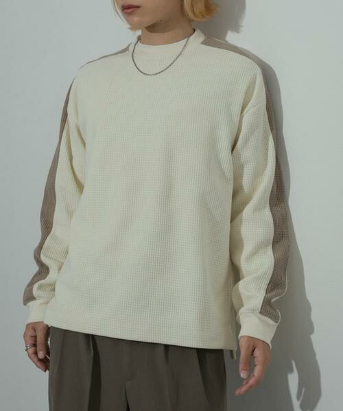 SENSE OF PLACE by URBAN RESEARCH / センスオブプレイス バイ アーバンリサーチ Tシャツ | ヘビーサーマルサイドラインカットソー | 詳細13