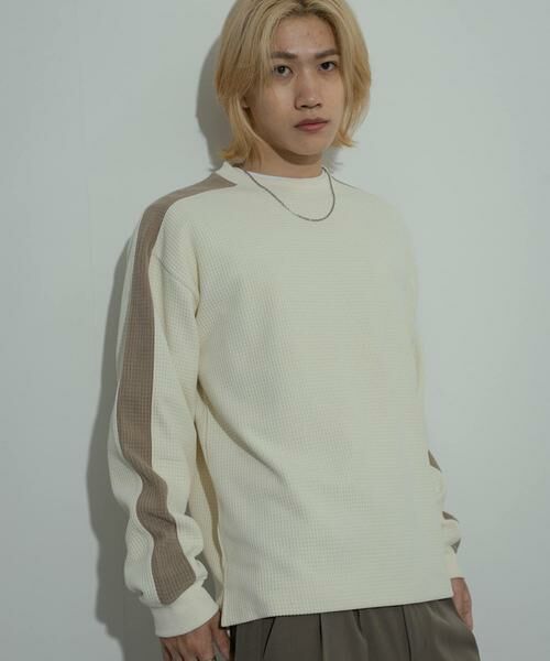 SENSE OF PLACE by URBAN RESEARCH / センスオブプレイス バイ アーバンリサーチ Tシャツ | ヘビーサーマルサイドラインカットソー | 詳細14